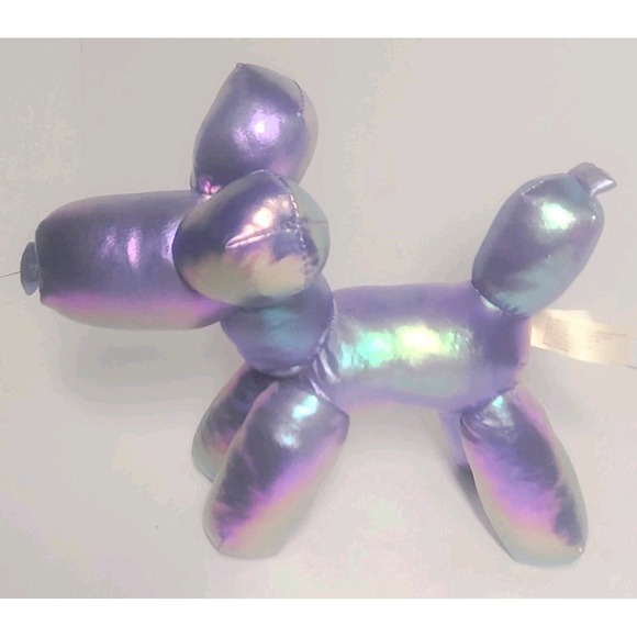 Walmart Other - Balloon Dog Puppy Iridescent Metallic Plush 9" Stuffed Animal Plushie